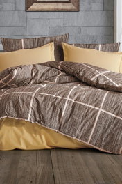 L'essentiel linge de maison Rian - Brown